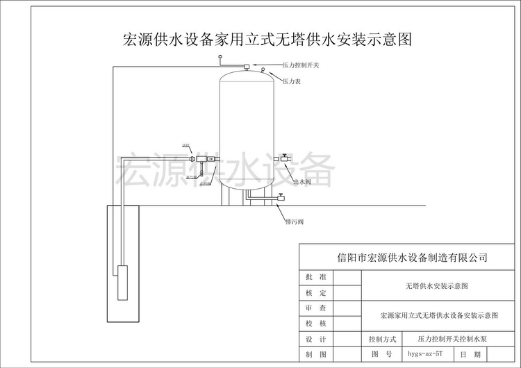 無(wú)塔供水器怎么安裝？